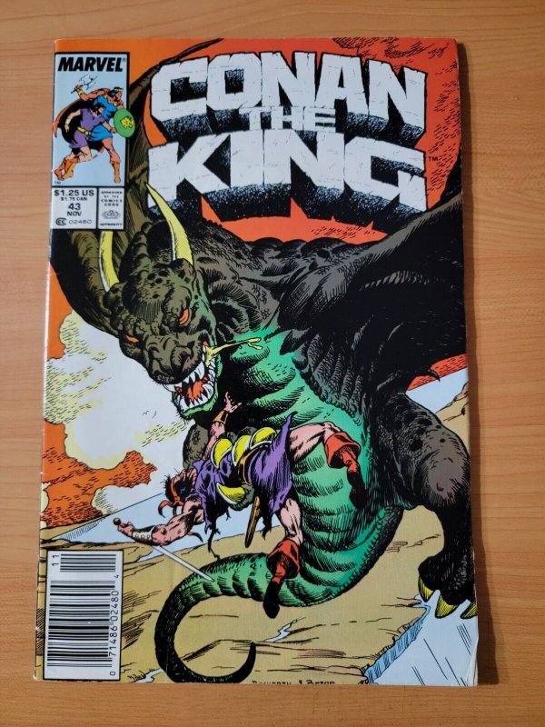 Conan The King #43 ~ DOLLAR BIN ~ 1987 Marvel Comics 