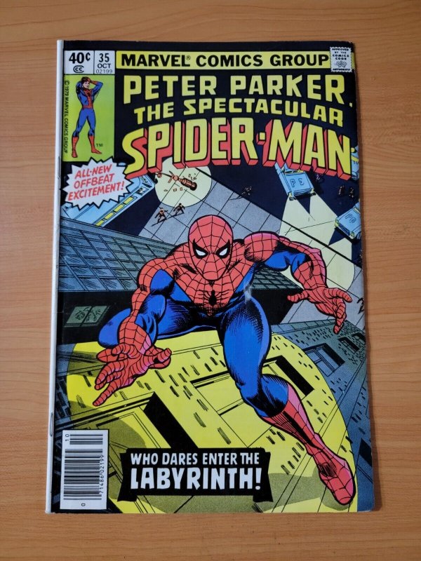 Spectacular Spider-Man #35 Newsstand Variant ~ FN - VERY FINE VF ~ 1979 Marvel