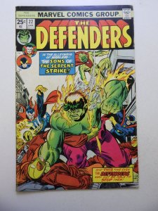 The Defenders #22 (1975) VG Condition