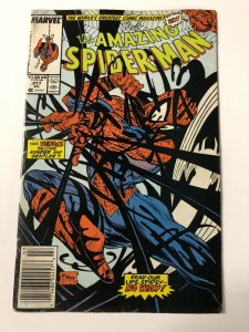 Spiderman 317 (July 1989) NEWSSTAND FINE MINUS McFarlane era VENOM Forest Hills