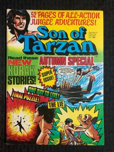 1980 SON OF TARZAN AUTUMN SPECIAL UK Magazine FN+ 6.5 New Korak Stories