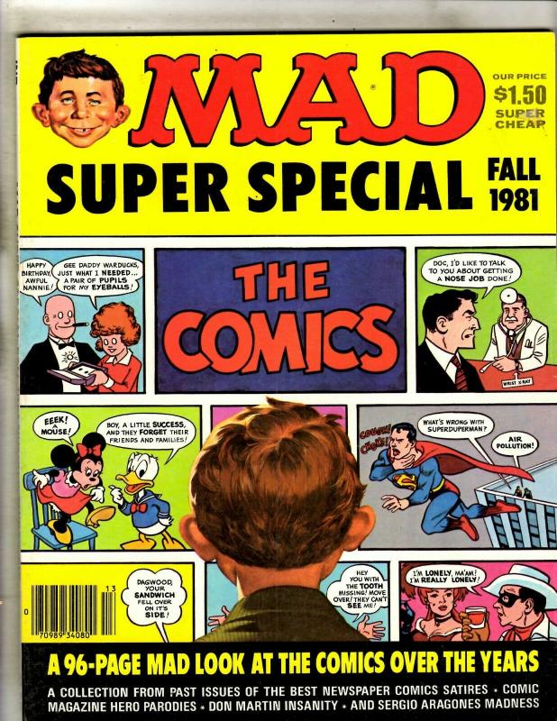 Lot Of 5 Magazines MAD # 191 Super Special 12 Fall 1981 + Cracked # 265 267 JL35