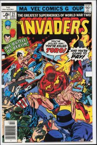 The Invaders #21 (1977) The Invaders