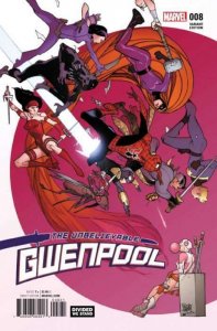 Unbelievable Gwenpool, The #8B VF ; Marvel | Divided We Stand Variant