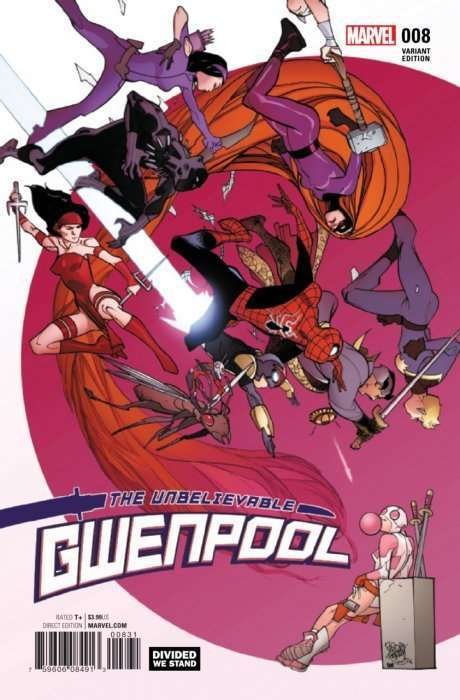 Unbelievable Gwenpool, The #8B VF ; Marvel | Divided We Stand Variant