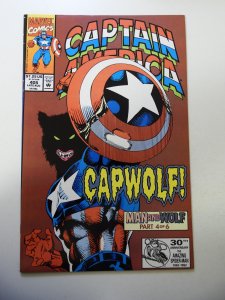 Captain America #405 (1992) 1st Capwolf! VF Condition
