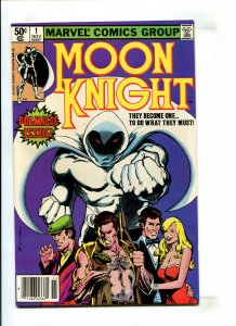 MOON KNIGHT #1 (NEWSSTAND) - 1ST ONGOING SERIES (8.5) 1980
