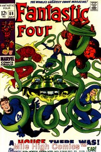 FANTASTIC FOUR  (1961 Series)  (MARVEL) #88 Fair Comics Book