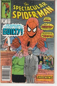 The Spectacular Spider-Man #150 Newsstand Edition (1989)