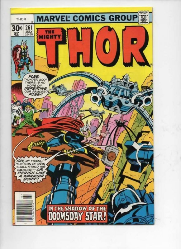 THOR #261 VF God of Thunder Simonson Ernie Chan 1966 1977, more Thor in store