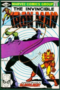 Iron Man 146 VF- 7.5 1st Blacklash Marvel 1981
