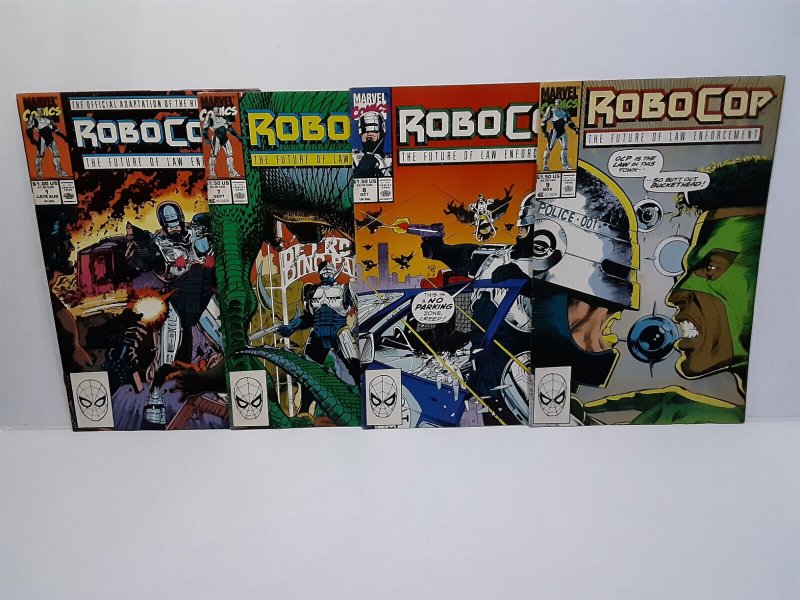 ROBOCOP 2 MOVIE ADAPTATION + ROBOCOP #7,8,9 - FREE SHIPPING
