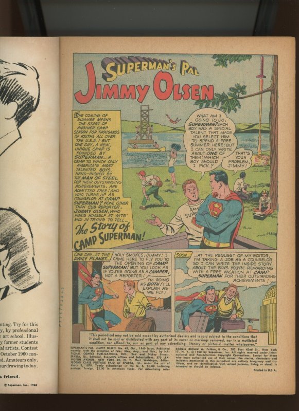 (1960) Superman's Pal, Jimmy Olsen #48: SILVER AGE! KEY ISSUE! (6.5/7.0)