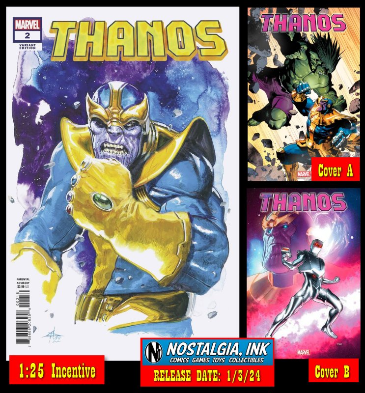 Thanos Will Take on the Illuminati in New Marvel Comic Series