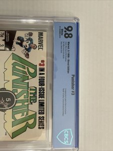 Punisher #3 Limited Series CBCS 9.8 1st App. & Death Of Marcus Coriander