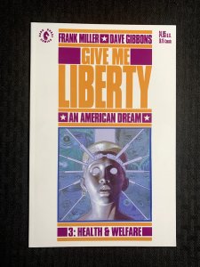 1990 GIVE ME LIBERTY An American Dream #3 by Frank Miller SC VF+ 8.5 Dark Horse