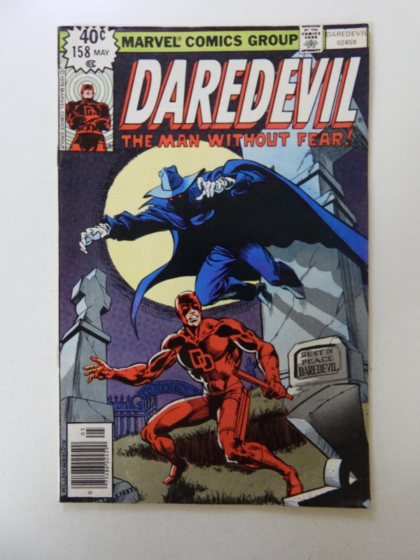 Daredevil #158 (1979) 1st Frank Miller art on title VG/FN condition