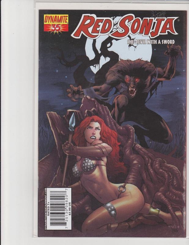 Red Sonja She-Devil With a Sword #35 Cover A Dynamite Entertainment Comic