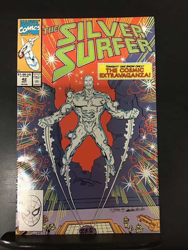 Silver Surfer #42 Newsstand Edition (1990) nm