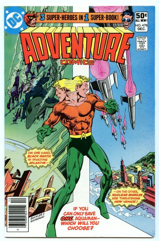 Adventure Comics 478 Dec 1980 NM- (9.2)