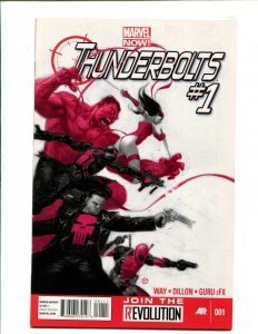Thunderbolts #1 - Julian Totino Cover Art! (9.2) 2013