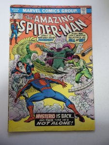 The Amazing Spider-Man #141 (1975) GD+ Condition centerfold detached MVS intact