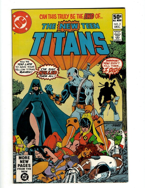 Tales Of The Teen Titans # 2 VF/NM DC Comic Book 1st Deathstroke Appearance SR1