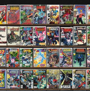 Huge Lot 150+ Comics with Deathlok, Darkhawk, Badger, Daredevil & More!