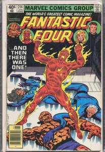 Fantastic Four #214 (1980) Fantastic Four