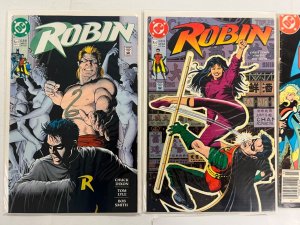 3 DC Comic Books Robin # 4 5 + Batman Outsiders # 8 Robin Superman Flash 4 JS70