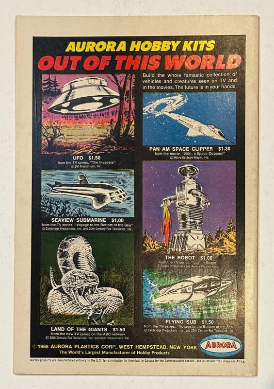 (1968) WONDER WOMAN #179! POWERLESS!