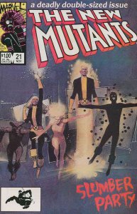 New Mutants, The #21 FN ; Marvel | Claremont Sienkiewicz