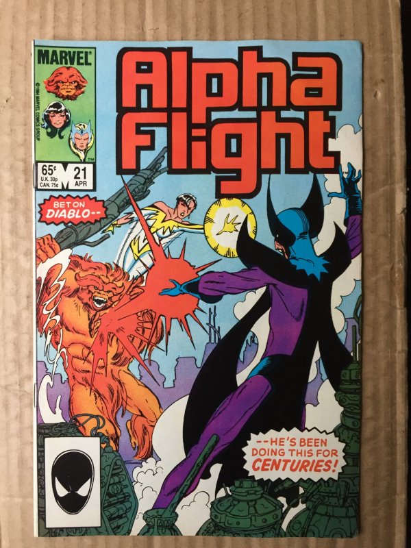 Alpha Flight #21 (1985)