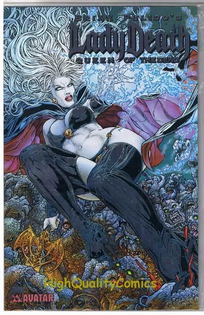 LADY DEATH : QUEEN of the DEAD #1, NM, Platinum,Variant, more LD in store