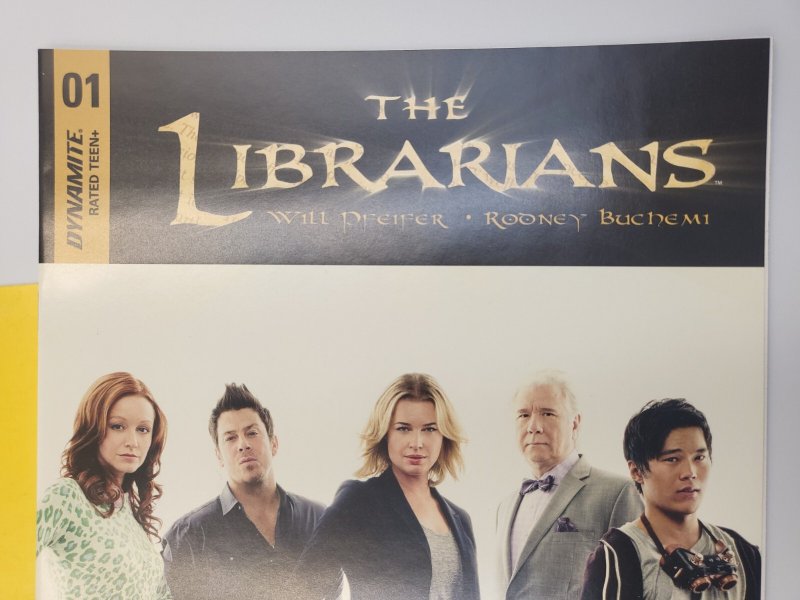 The Librarians #1 Photo Group 1:10 Cover C Variant 2017 Dynamite Entertainment