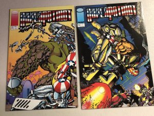 Superpatriot (1993) Set Issue # 1-2 • Image Comics • Erik Larsen • Keith Giffen
