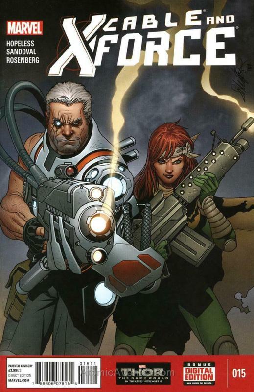 Cable and X-Force #15 VF/NM; Marvel | save on shipping - details inside