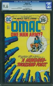 OMAC #3 (1975) CGC 9.6 NM+