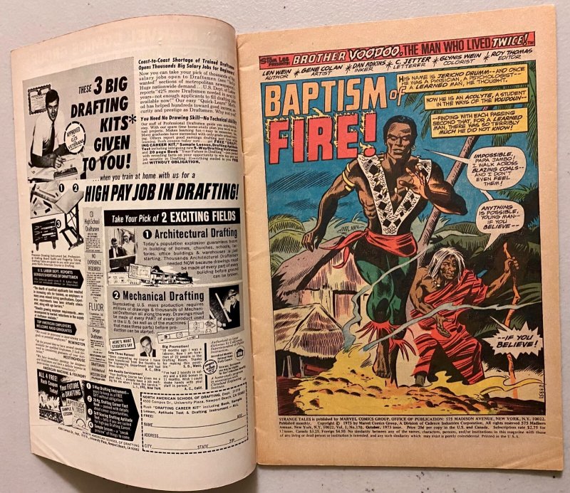 Strange Tales #170 5.0 (1973)