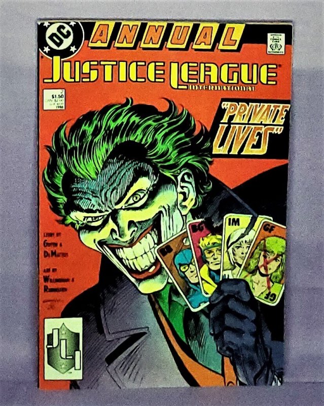 Justice League International Annual #2 Joker Appearance DC Comics CT101