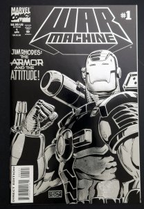 War Machine #1 [Foil Cover] (1994) -KEY - 1st Solo - VF/NM