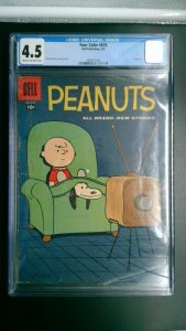 Four Color #878, Peanuts CGC 4.5, Dell Publishing, 1958