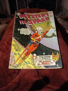 mystery in space 90! 1st team up Adam Strange and Hawkman! Dc Comics 1964