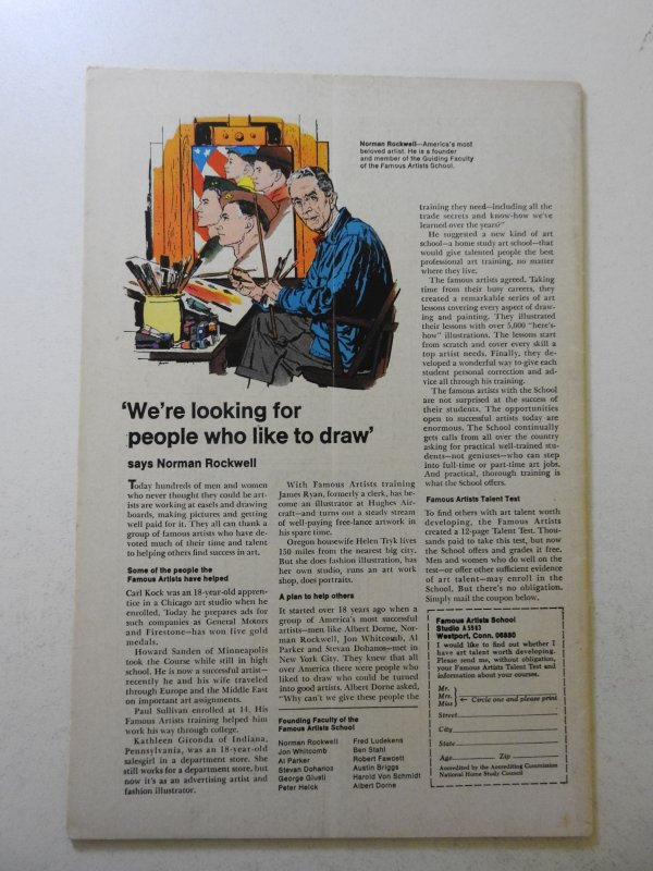 Captain America #112 (1969) VG-  cover and 1st 2 wraps detached bottom staple