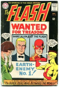 FLASH #156 1965-BARRY ALLEN COVER-DC COMICS-BABE RUTH G