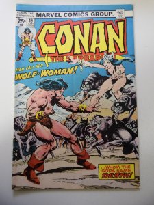 Conan the Barbarian #49 (1975) VG Condition MVS Intact