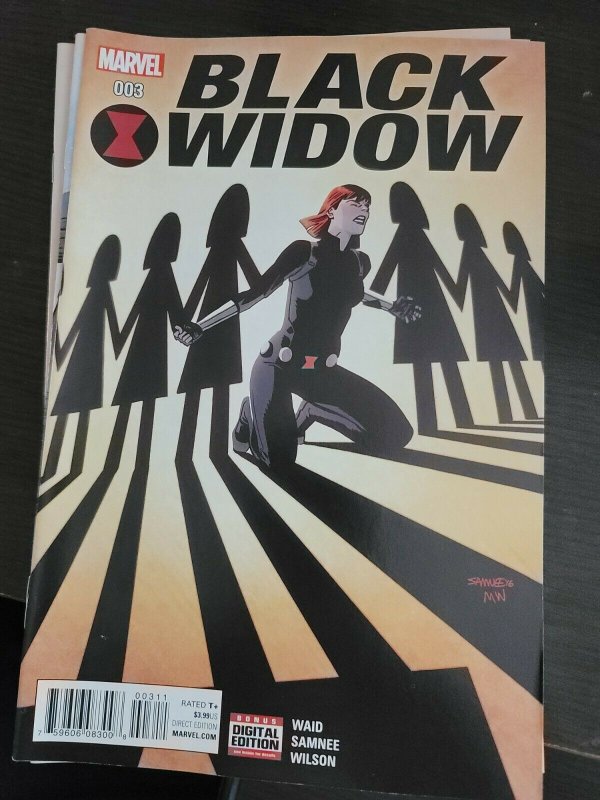 Black Widow #3 Second Printing Variant (2016)