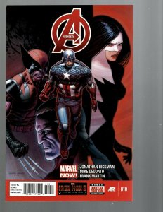 12 Marvel Comics Avengers #1 2 3 4 5 6 7 8 9 10 11 12 J446