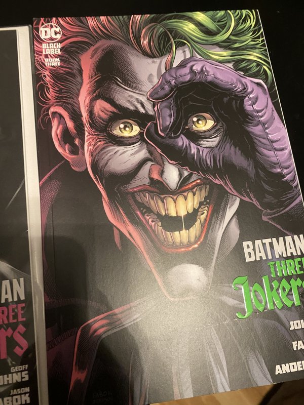 Batman: Three Jokers #1-3 (2020)Fabok variants