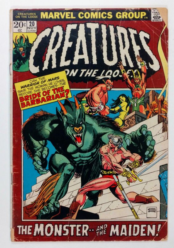 Creatures on the Loose #20 (1972)